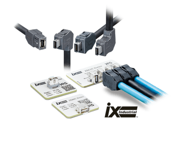 Image of IX Industrial connectorby Hirose Electric Americas - IEC Standard Compliant  Next-Generation Industrial Transmission Connector