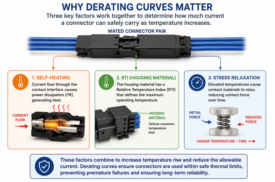 Component Derating Connector Derating Curves: Designing for Thermal Margin and Long-Term ...